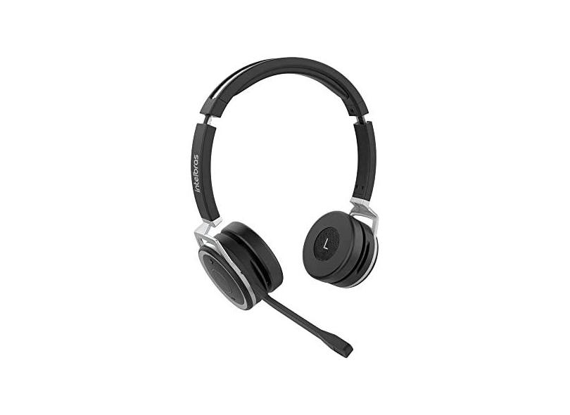 Fone de Ouvido Headset Bluetooh WHS 80 BT Preto Intelbras