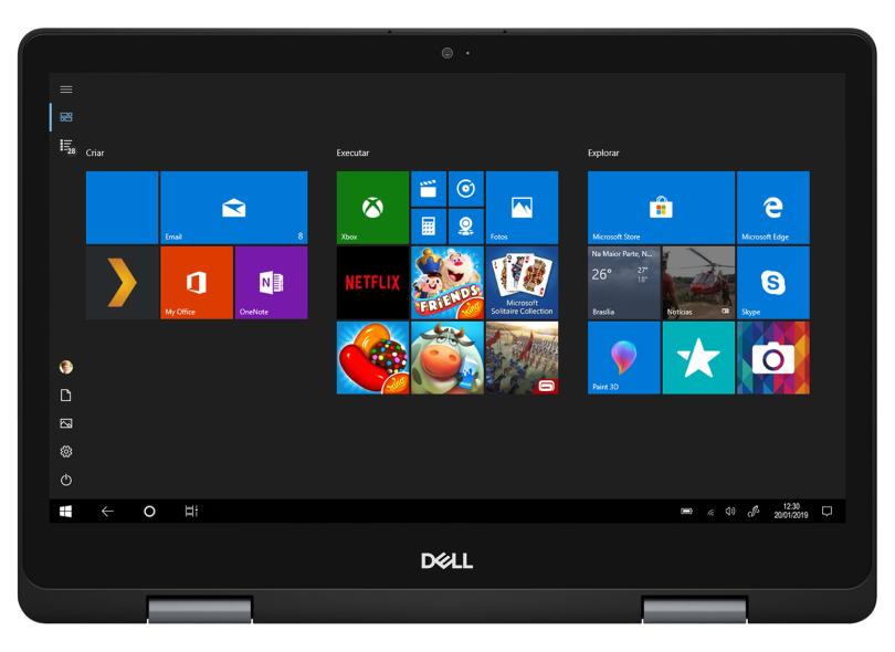 Notebook Conversível Dell Inspiron 5000 Intel Core i5 8265U 8ª Geração 8 GB de RAM 1024 GB 14 " Touchscreen Windows 10 I14-5481
