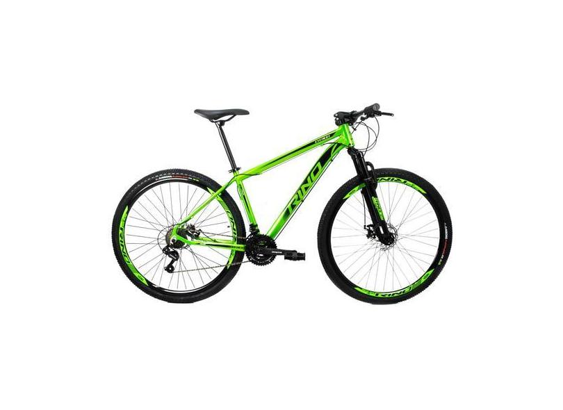 Bicicleta aro 29 Rino Everest Cambios Shimano 24 Marchas - Geral, Verd
