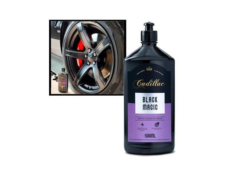 Pretinho de Pneu Cadillac Black Magic 500ml