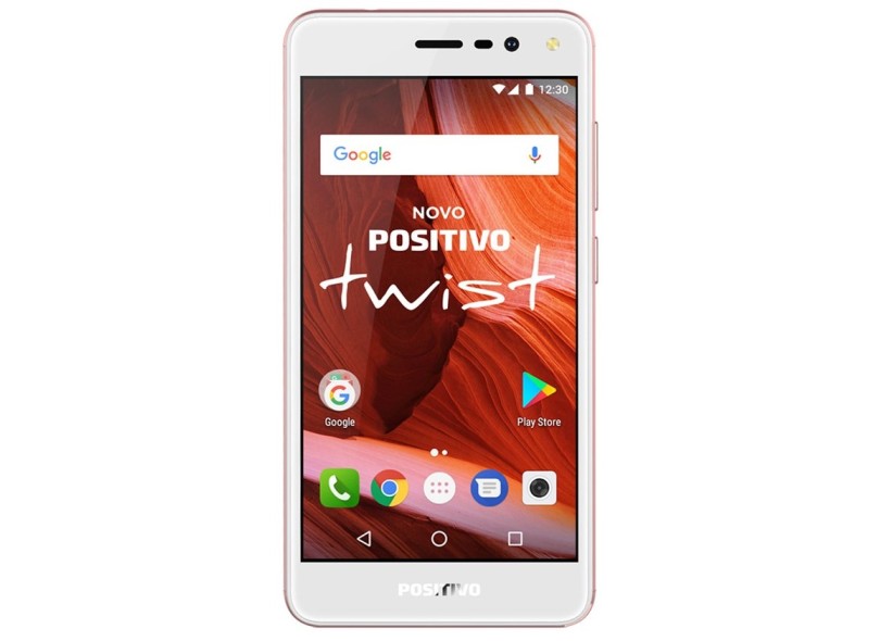 Smartphone Positivo Twist 16GB S511 8.0 MP 2 Chips Android 7.0 (Nougat) 3G Wi-Fi