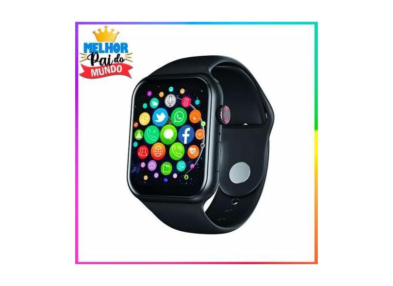 Relógio Inteligente Presente para Paizão Smartwatch Serie 9 Preto Relo