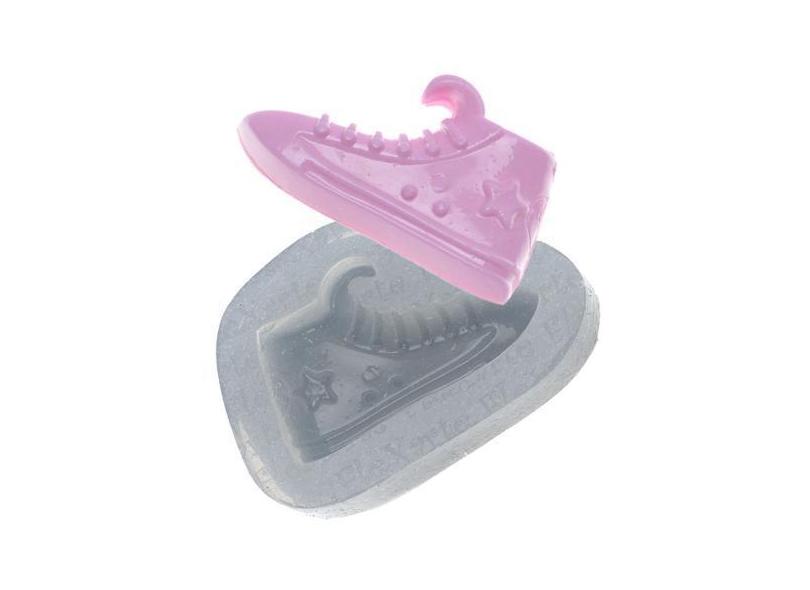 Molde de Silicone 092 Tênis Médio - FlexArte