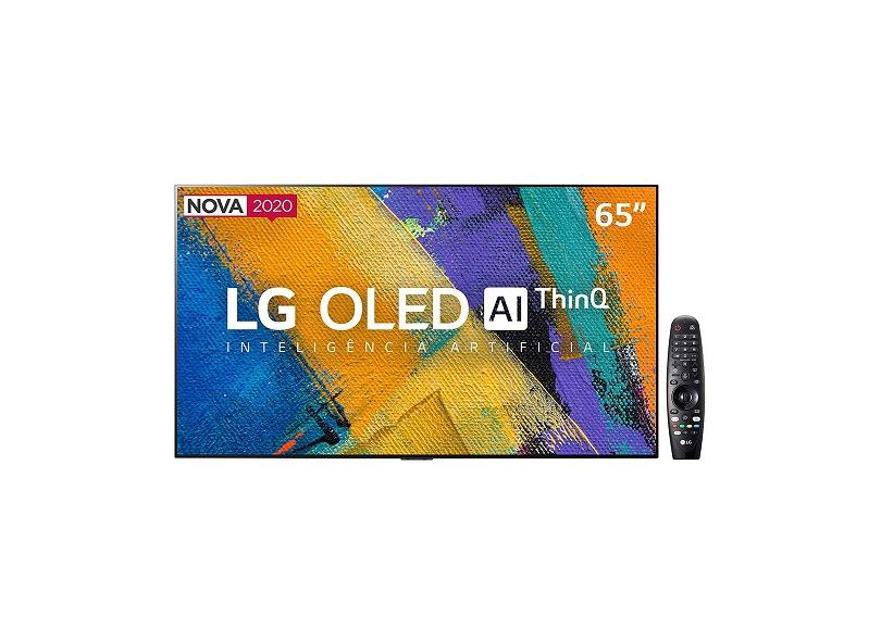 Smart TV TV OLED 65 " LG ThinQ AI 4K HDR OLED65GXPSA 4 HDMI