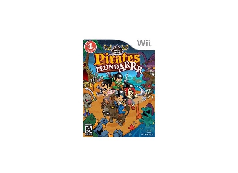 Jogo Pirates Plund-Arrr Majesco Entertainment Wii