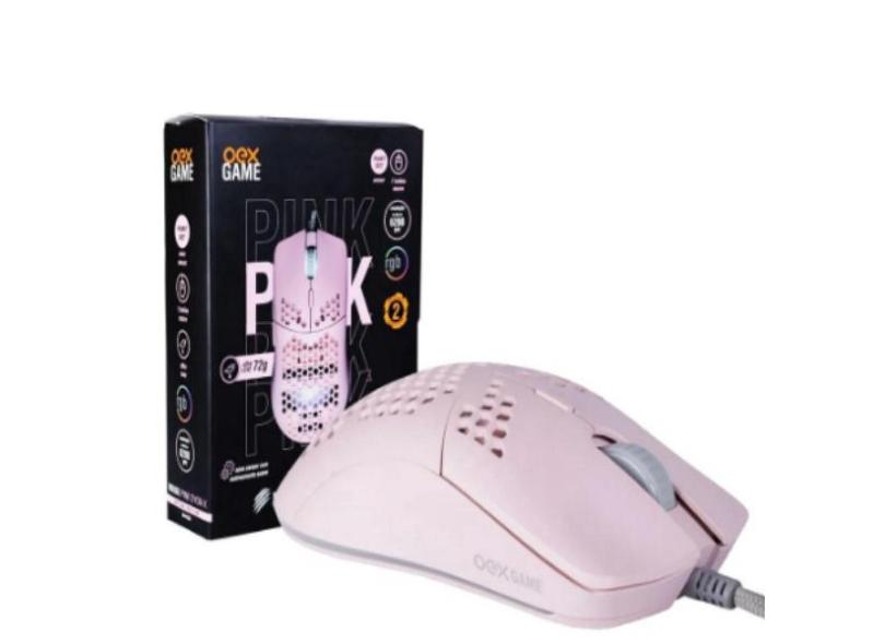 Mouse Gamer Óptico Dyon-x 7 Botões Usb Led Rgb 6200dpi Oex