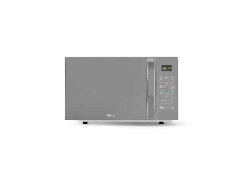 Micro-ondas Philco 33 Litros com Porta Espelhada Branco PMO38E 220V, 2