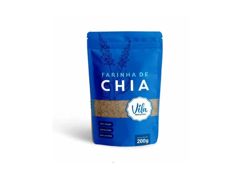 Farinha De Chia 200G Vila Alimentos