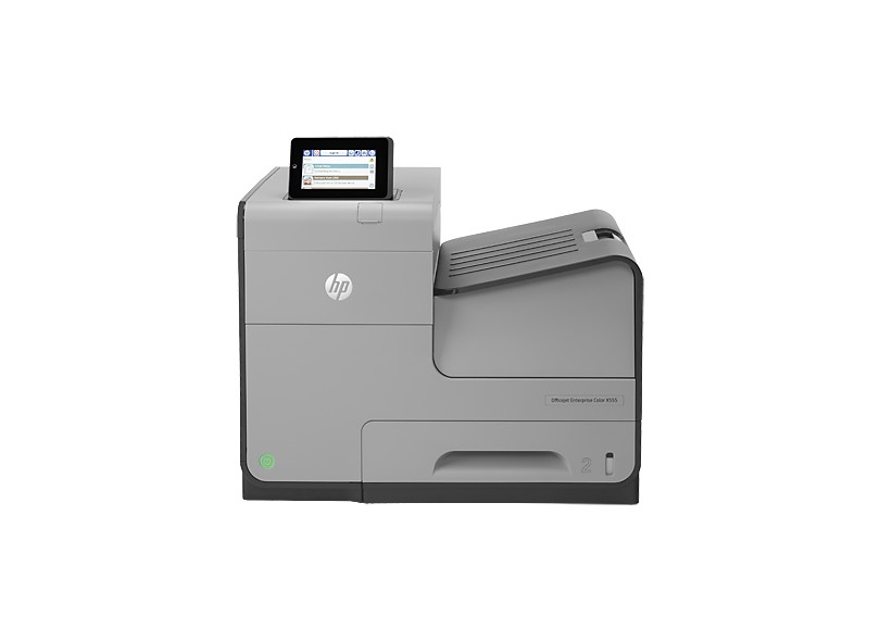 Impressora HP Officejet X555DN Jato de Tinta Colorida