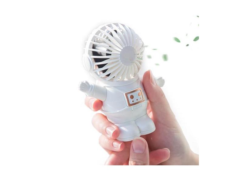 Ventilador Portatil Usb Recarregavel De Mesa Astronauta Top - Made Bas