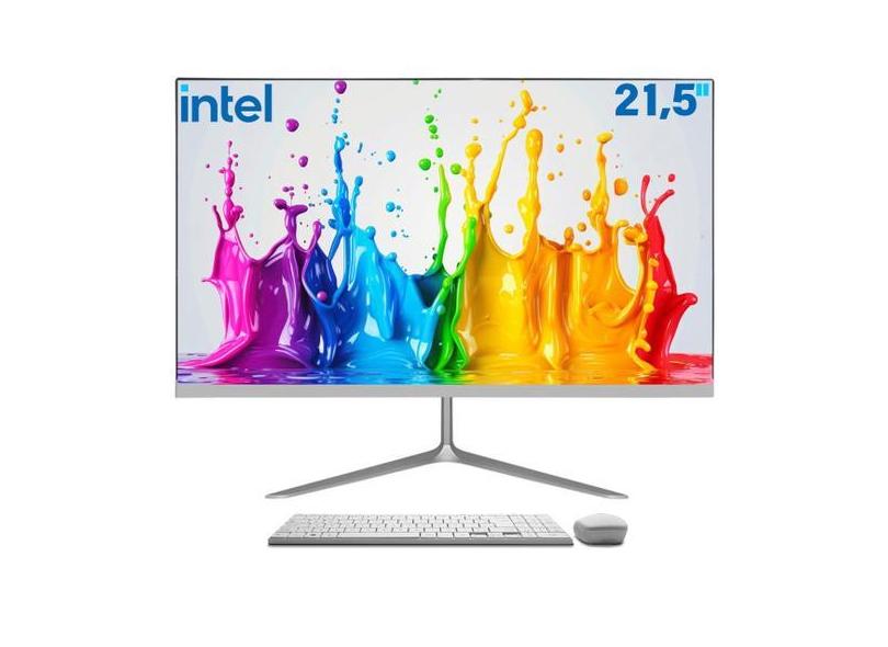 Computador All In One, 21.5" Full Hd, Intel Core I5, 8gb Ram, Ssd 256g