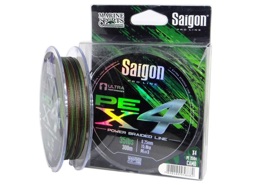 Linha Ms Multi Saigon X4 300m 0,33mm 55lb Camouflaged com o Melhor ...