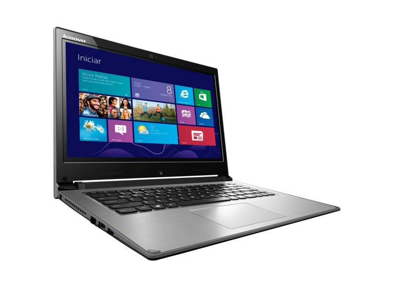 Ultrabook Lenovo IdeaPad Intel Core i5 4200U 4 GB de RAM HD 500 GB SSD 8 GB LED 14 " Touchscreen Windows 8 80C40008BR