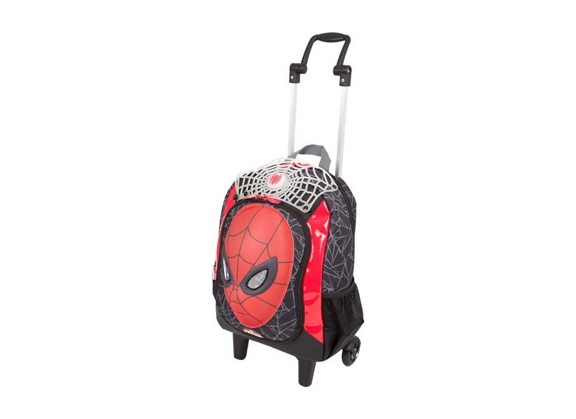 Mochila com Rodinhas Escolar Sestini Spiderman 16Z M 64243