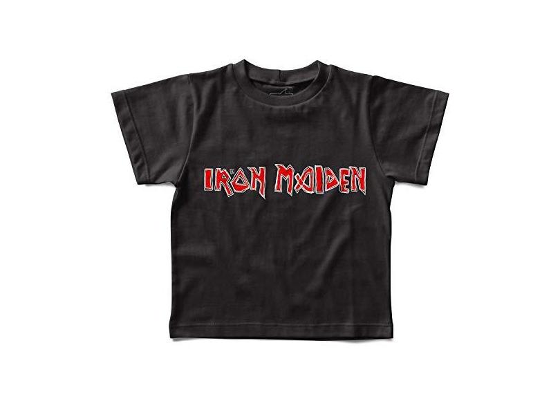camisa infantil iron maiden