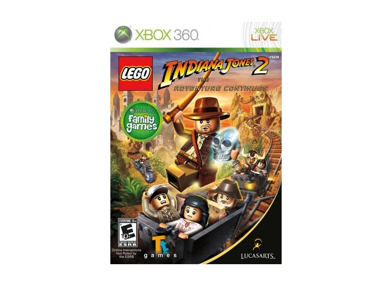 Jogo Indiana Jones 2 The Adventure Continues LucasArts Xbox 360