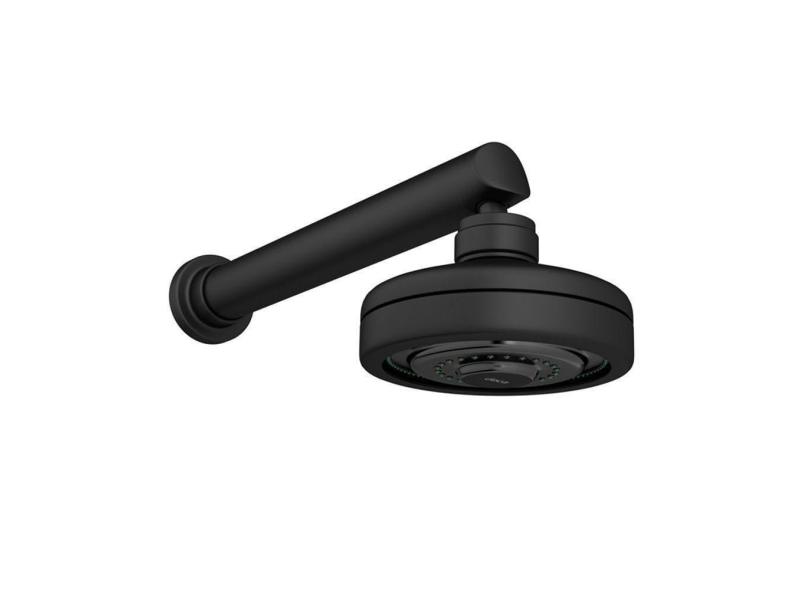 Chuveiro Deca Acqua Plus 1990.bl.ct.mt De Parede Black Matte