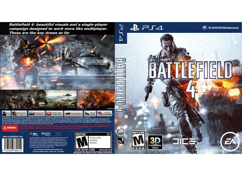 Jogo Battlefield 4 PS4 EA com o Melhor Preço é no Zoom