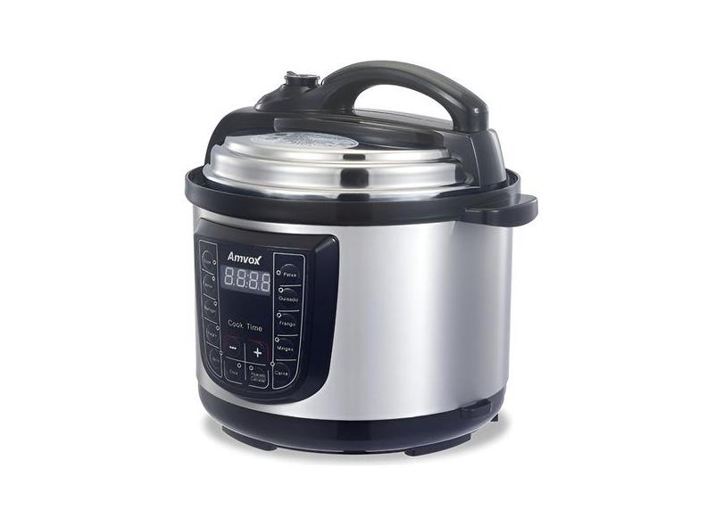 Panela De Pressão Eletrica Amvox 900w Aps 050 5 Litros 110v APS 005