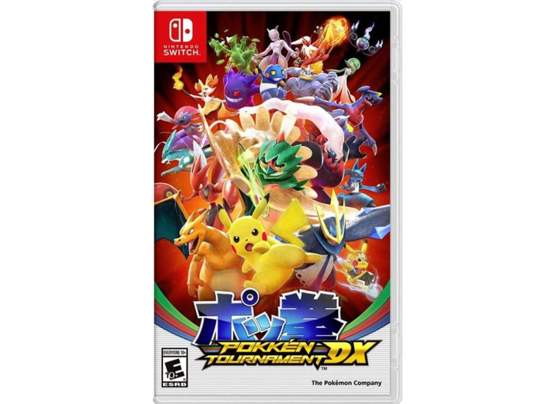 Jogo Pokkén Tournament DX The Pokémon Company Nintendo Switch