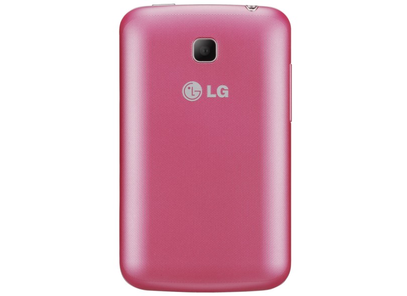 Smartphone LG Optimus L3 II Dual E435 Câmera 3,0 MP 2 Chips 4GB Android 4.1 (Jelly Bean) Wi-Fi 3G