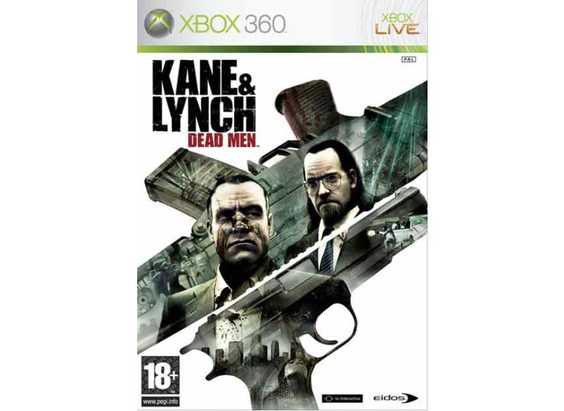 Jogo Kane & Lynch Dead Men Square Enix Xbox 360