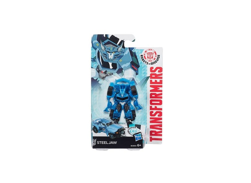 Boneco Transformers SteelJaw Robots In Disguise Legion B0065 - Hasbro