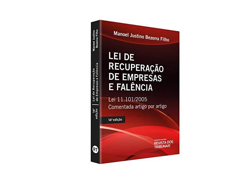 Lei de Recuperação de Empresas e Falência - Manoel Justino Bezerra Filho - 9788553212552