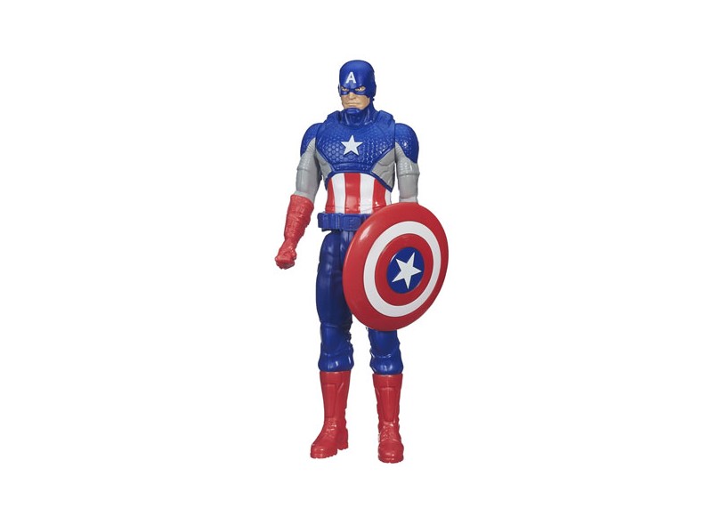 Boneco Capitão América Titan Hero B6153 - Hasbro