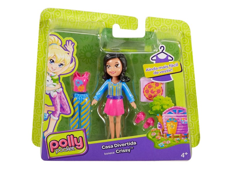 Boneca Polly Casa Divertida Crissy Mattel