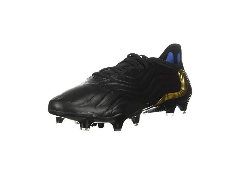 adidas Copa Sense.1 FG Cleat - Men's Soccer Core Black/White/Gold Metallic