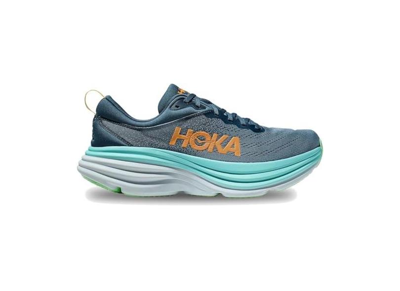 Hoka One One Tênis de corrida masculino, Verdadeiro azul-petróleo/sombra, 41