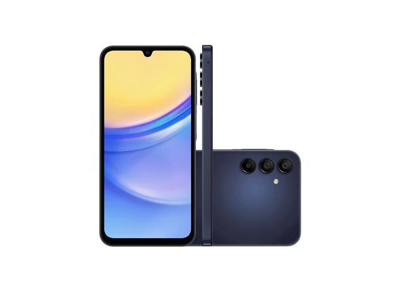 Celular samsung a15 128gb azul escuro zf