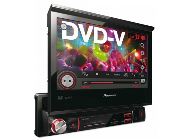 DVD Player Automotivo Pioneer Tela TouchScreen 7 " USB AVH-3580DVD