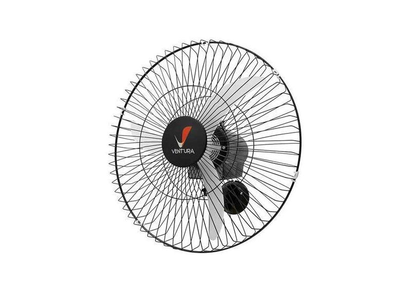 Ventilador De Parede Ventura 60cm Preto Bivolt Venti-Delta