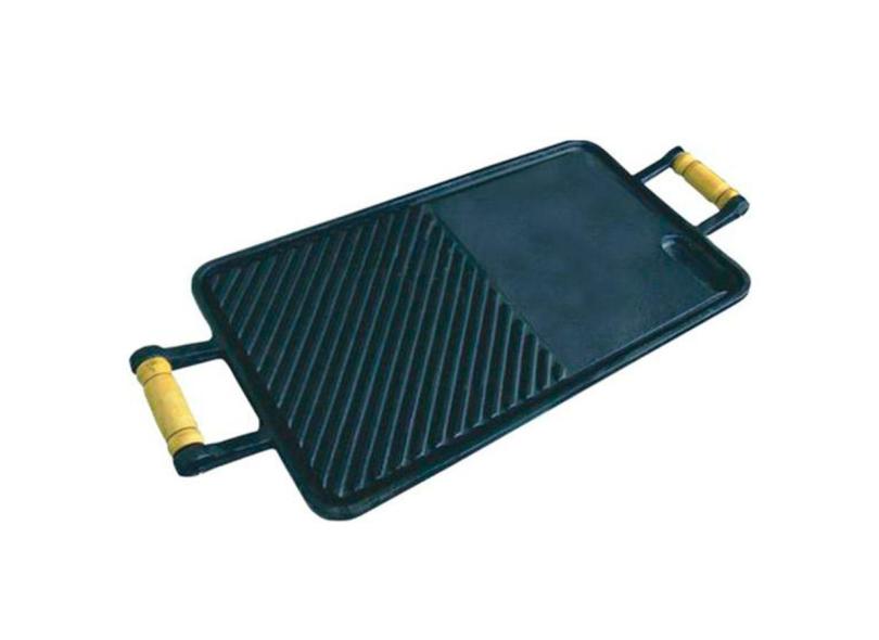 Chapa Lisa/Frisada De Ferro Fundido - Medidas 25X45cm