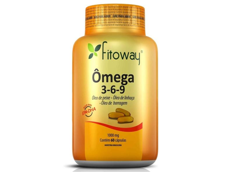 Ômega 369 1000MG 60 Cápsulas Fitoway com o Melhor Preço é no Zoom