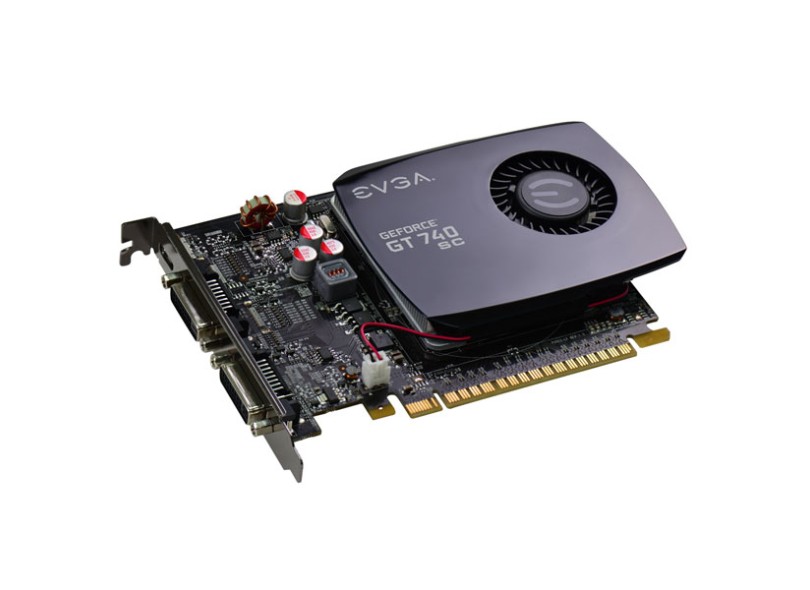 Placa de Video NVIDIA GeForce T 740 4 GB DDR3 128 Bits EVGA 04G-P4-2744-KR