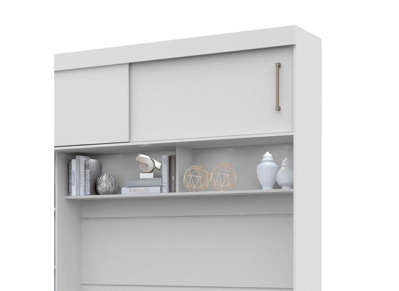 Guarda-Roupa Casal 4 Portas 3 Gavetas Florença Siena Móveis