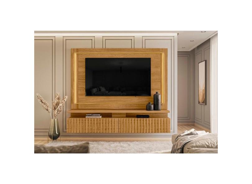 Home Theater Gaia para TV de até 75 polegadas - Cumaru - Madetec