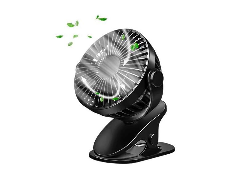 Ventilador Recarregavel De Mesa Portatil Eletrico Notebook - Made Basi