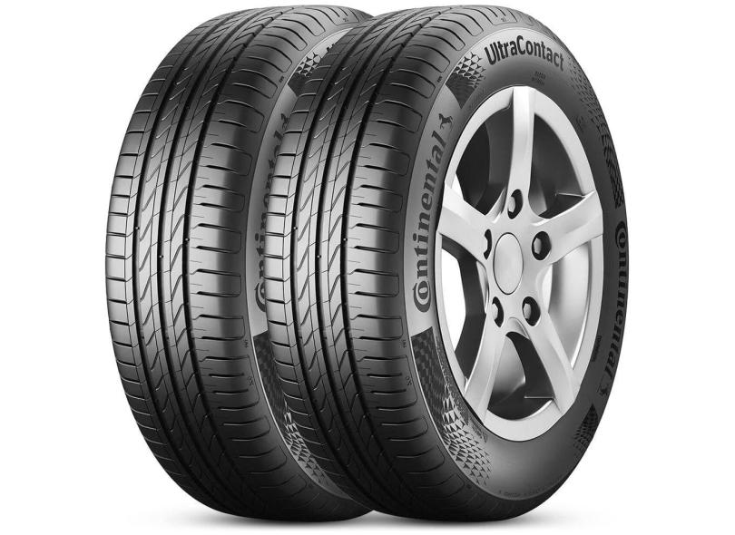 Kit 2 Pneu Aro 16 185/55R16 83V UltraContact Continental
