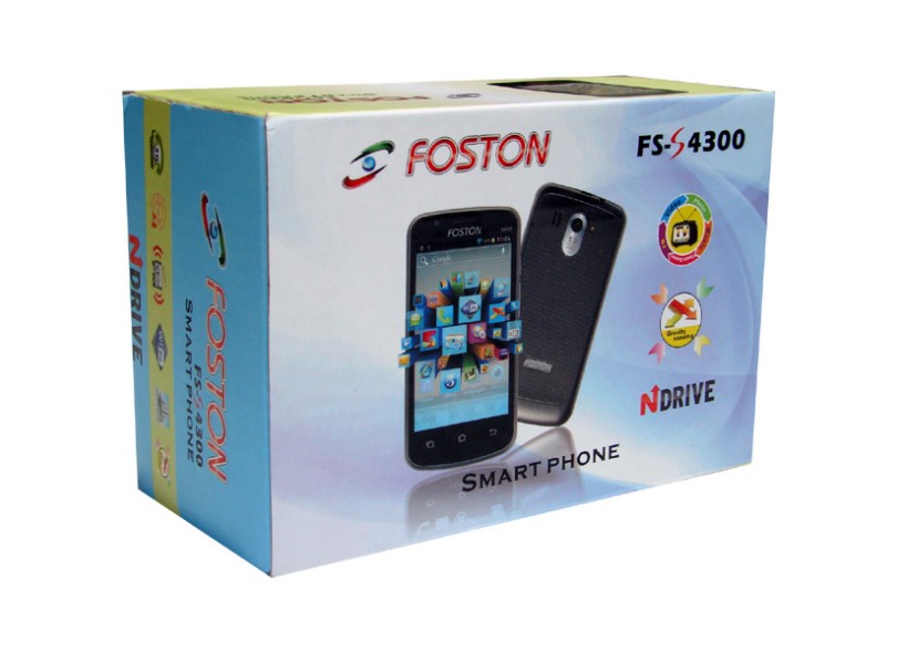 Celular Foston FS S4300 Câmera 5.0 Megapixels Desbloqueado 2 Chips