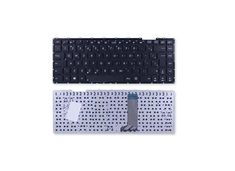 Teclado Para Notebook Asus X451C X451Ca Br Com Ç Abnt2 Novo - Keyboard