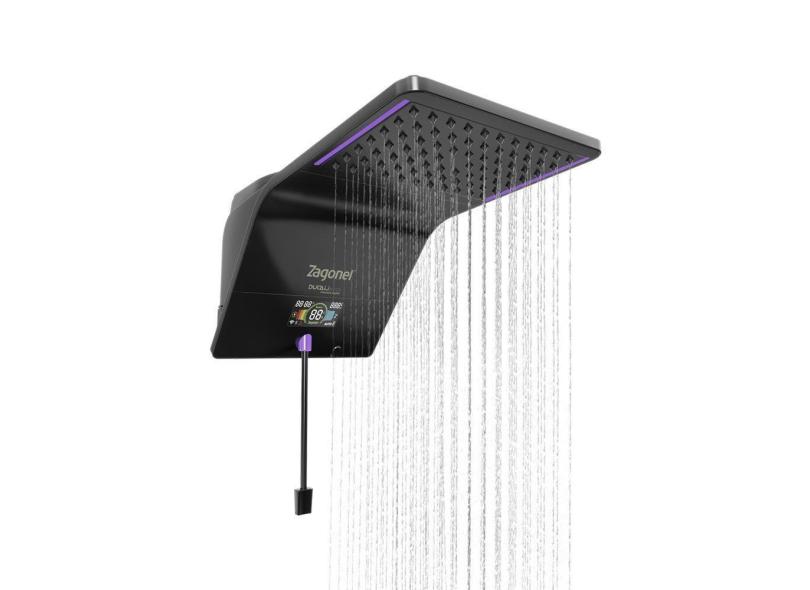 Chuveiro Eletrônico Lorenzetti 5500w/7500w Pretobr