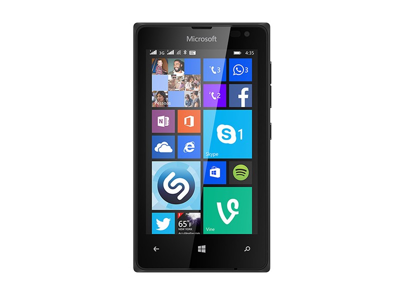 Smartphone Microsoft Lumia 435 2,0 MP 2 Chips 8GB Windows Phone 8.1 Wi-Fi 3G