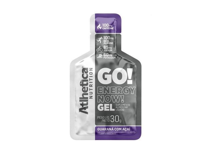 Go Energy Now Gel (30G) - Sabor: Guaraná C/ Açaí - Atlhetica Nutrition