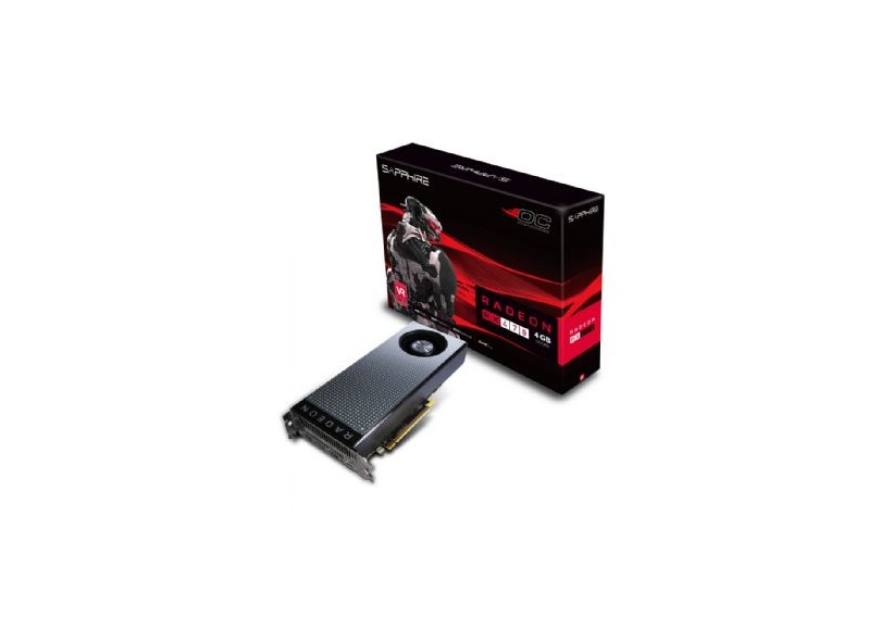 Placa de Video ATI Radeon RX 470 4 GB GDDR5 256 Bits Sapphire RX 470 4G D5 OC