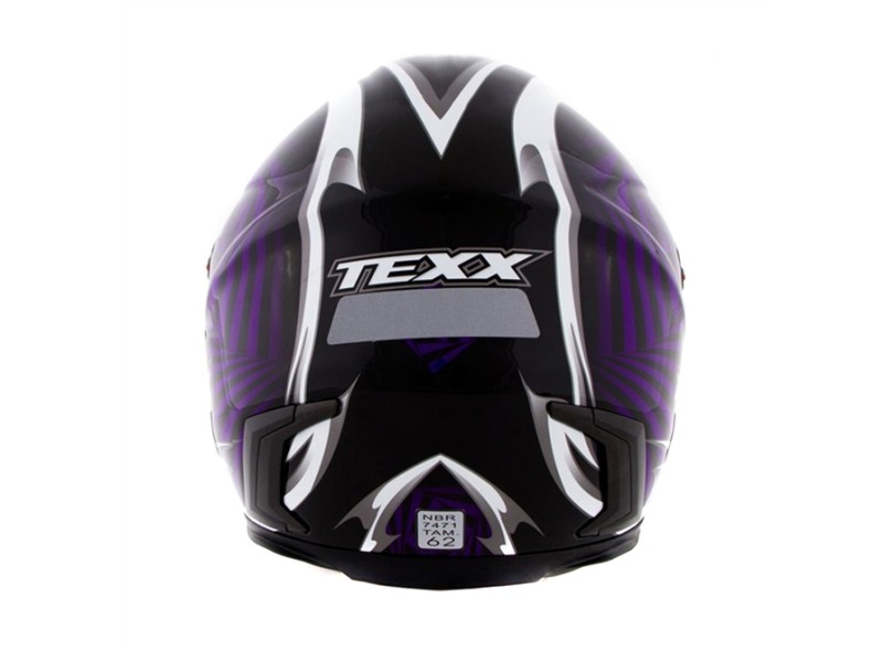 Capacete Texx Action Hypnose Fechado Visor Solar Viseira Antirrisco