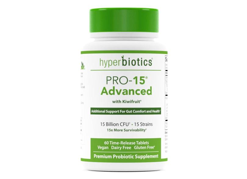 Suplemento Hyperbiotics Pro 15 Advanced Probiotic 60 comprimidos em ...
